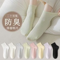 袜子女ins潮春夏薄款短袜女士袜子船袜女可爱日系低帮短筒袜
